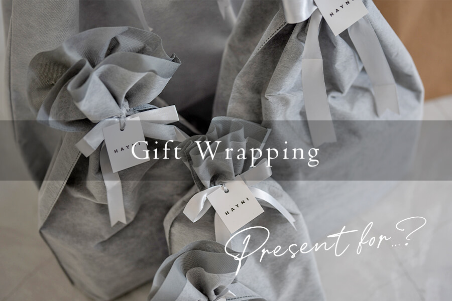 ギフトラッピングについて by HAYNI ヘイニ レディース 本革 バッグ 人気