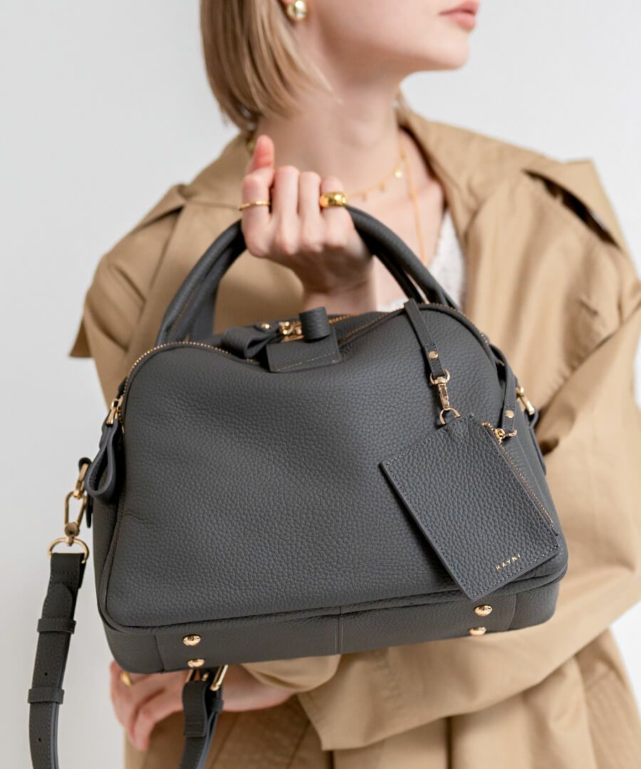 本革 2way ショルダーバッグ