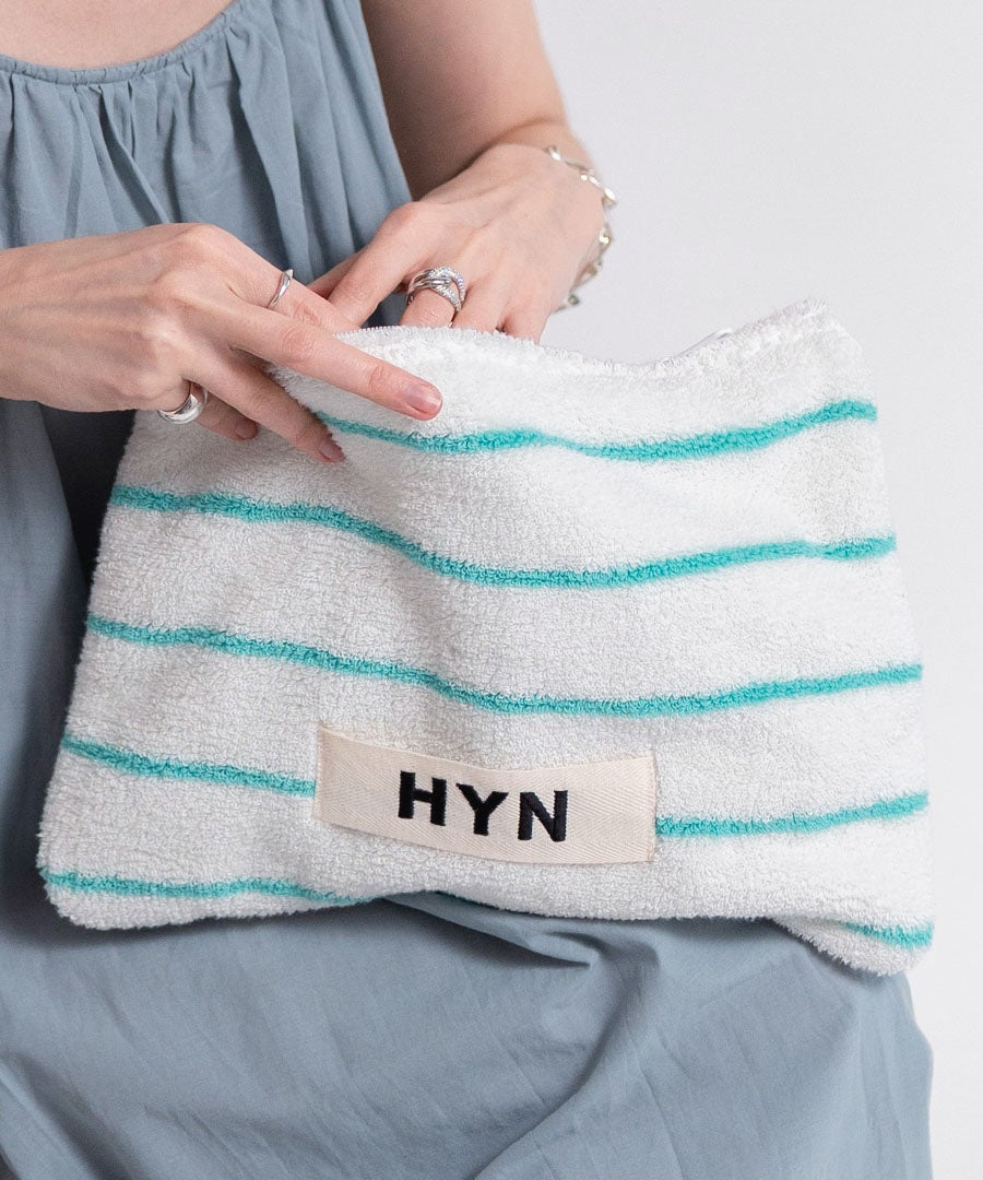 タオル生地 ポーチ 大きめ