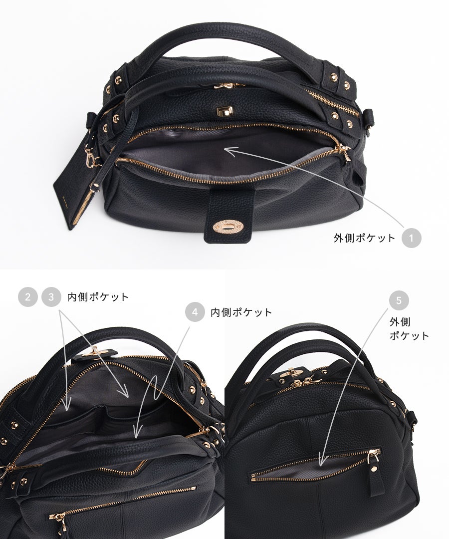 本革 ショルダーバッグ Mini Loche ミニロシェ｜パスネ付属【第8世代・改良版】