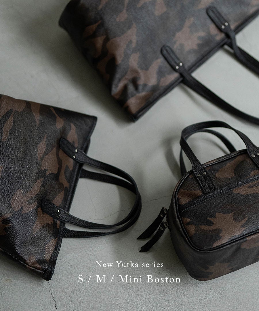 カモフラ 迷彩 撥水トートバッグ　Yutka ウートカ Mサイズ【第3世代・改良版】
