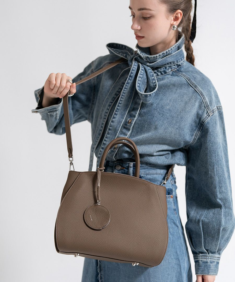 本革 2way ショルダーバッグ コインケース付属 Crymit クリミト 第3世代 改良版 HAYNI ヘイニ