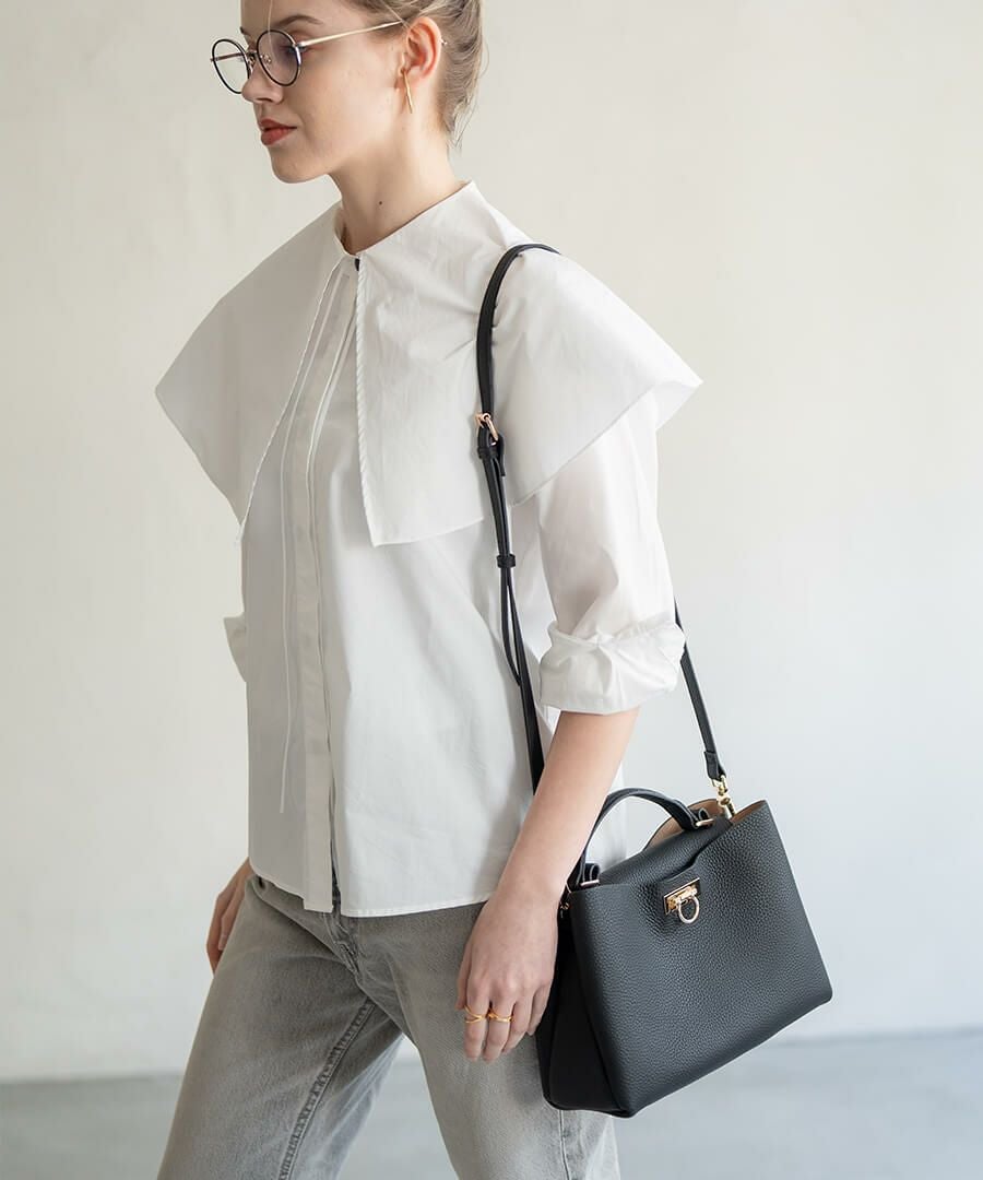 改良版 マロエ ショルダーバッグ 本革