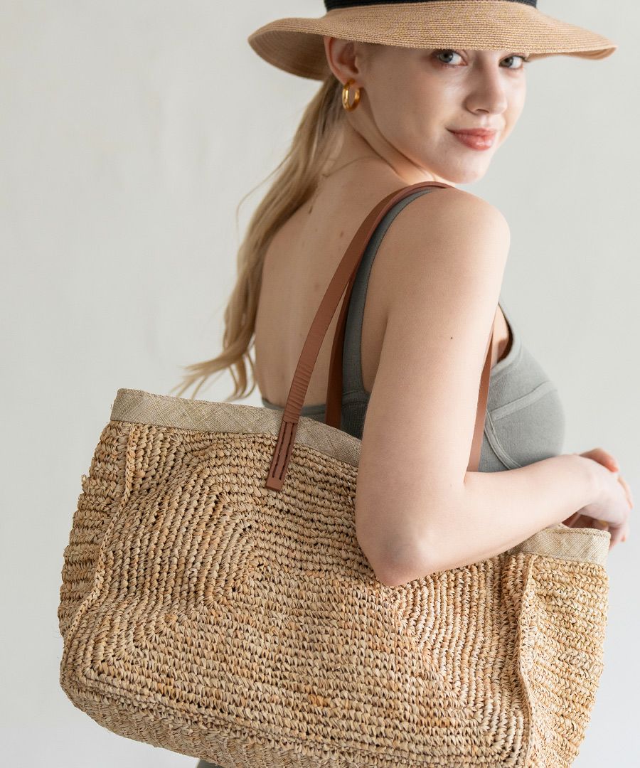 POMTATA ポンタタ ポケット付きかごバッグ | HAYNI ( ヘイニ )《公式通販》