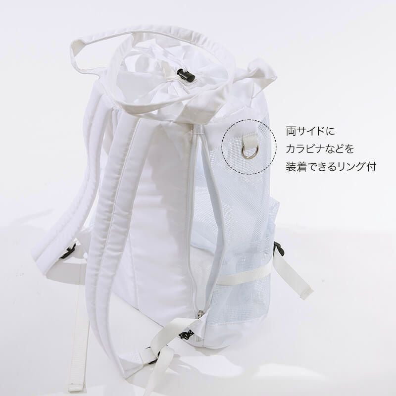 ナイロン メッシュ リュック　軽量　Glarca グラルカ