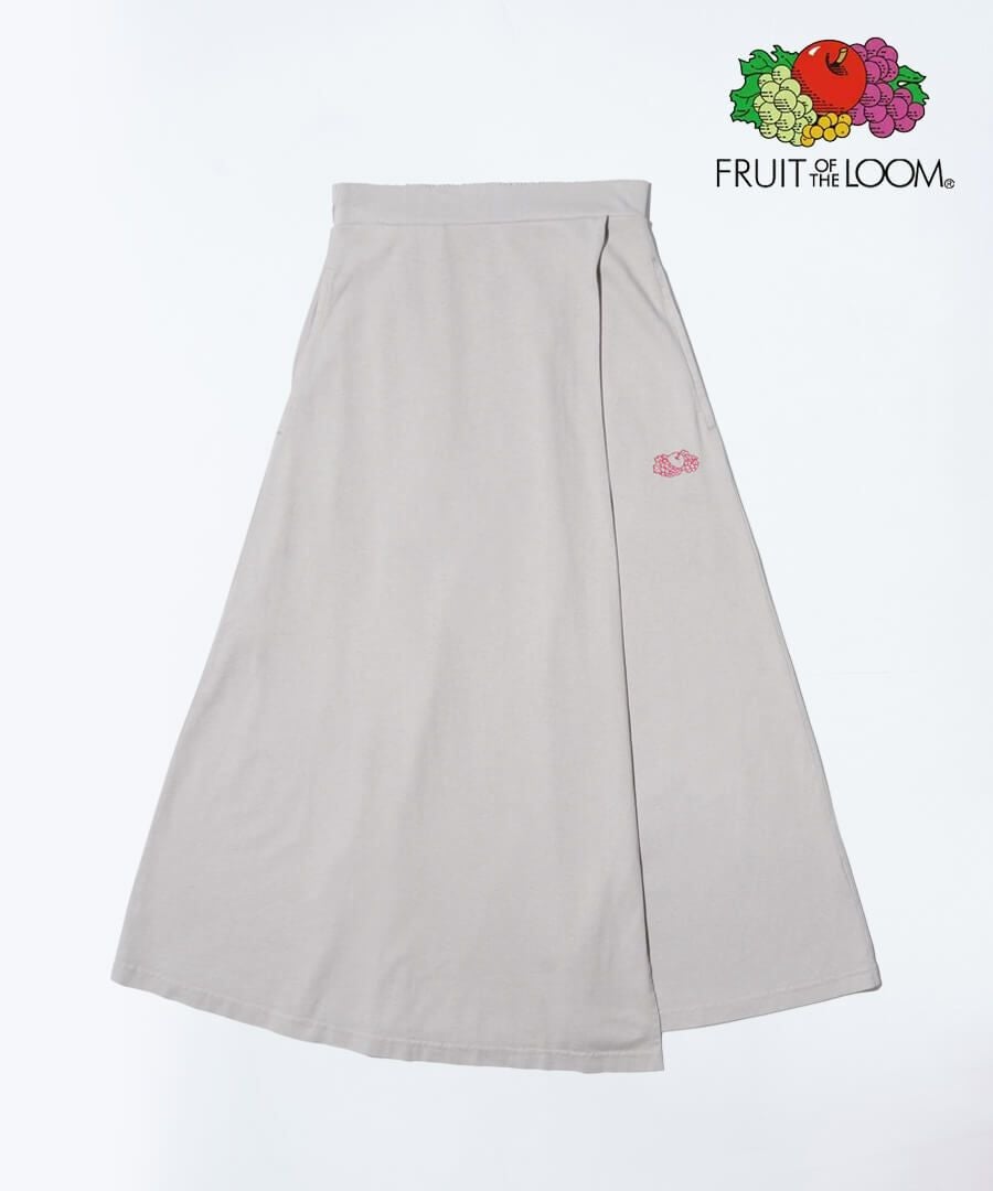 ヨウジヤマモトファム　FZ-S38-022 ラップロングフレアスカート 中古・古着通販】YOHJI YAMAMOTO (ヨウジヤマモト) ラップスカート