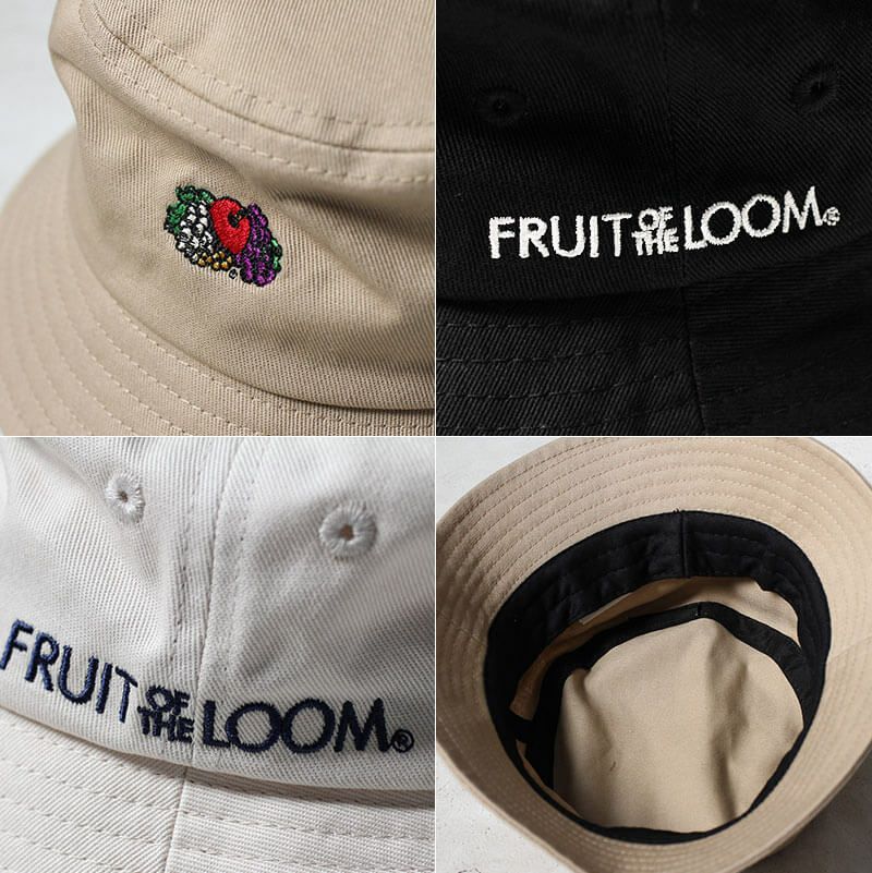FRUIT OF THE LOOM フルーツオブザルーム ロゴ エンブレム バケット