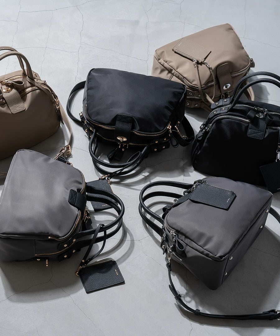 2way ナイロン トートバッグ ショルダーバッグ　Mini Nylon Loche ミニナイロンロシェ