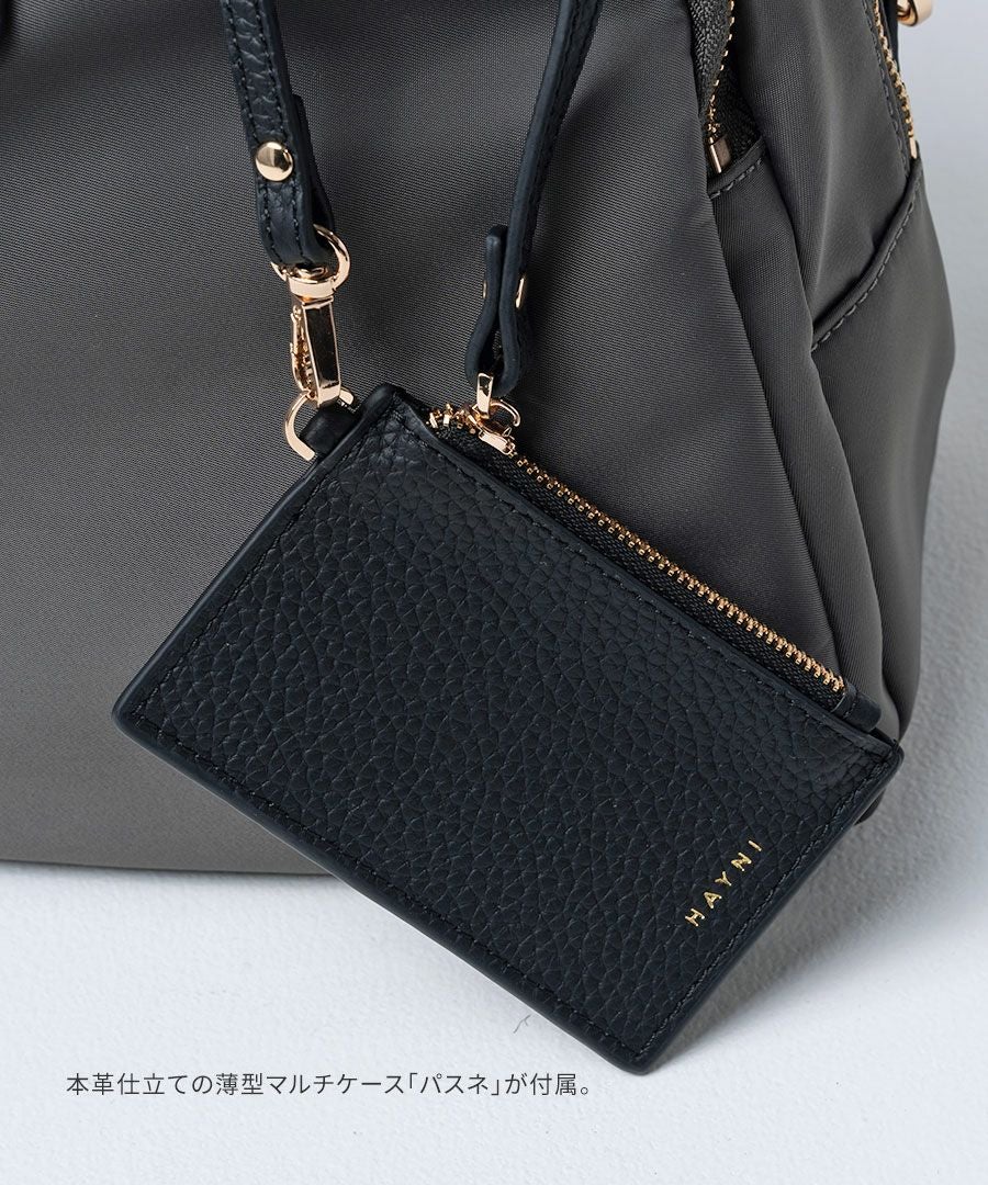 2way ナイロン トートバッグ ショルダーバッグ　Mini Nylon Loche ミニナイロンロシェ