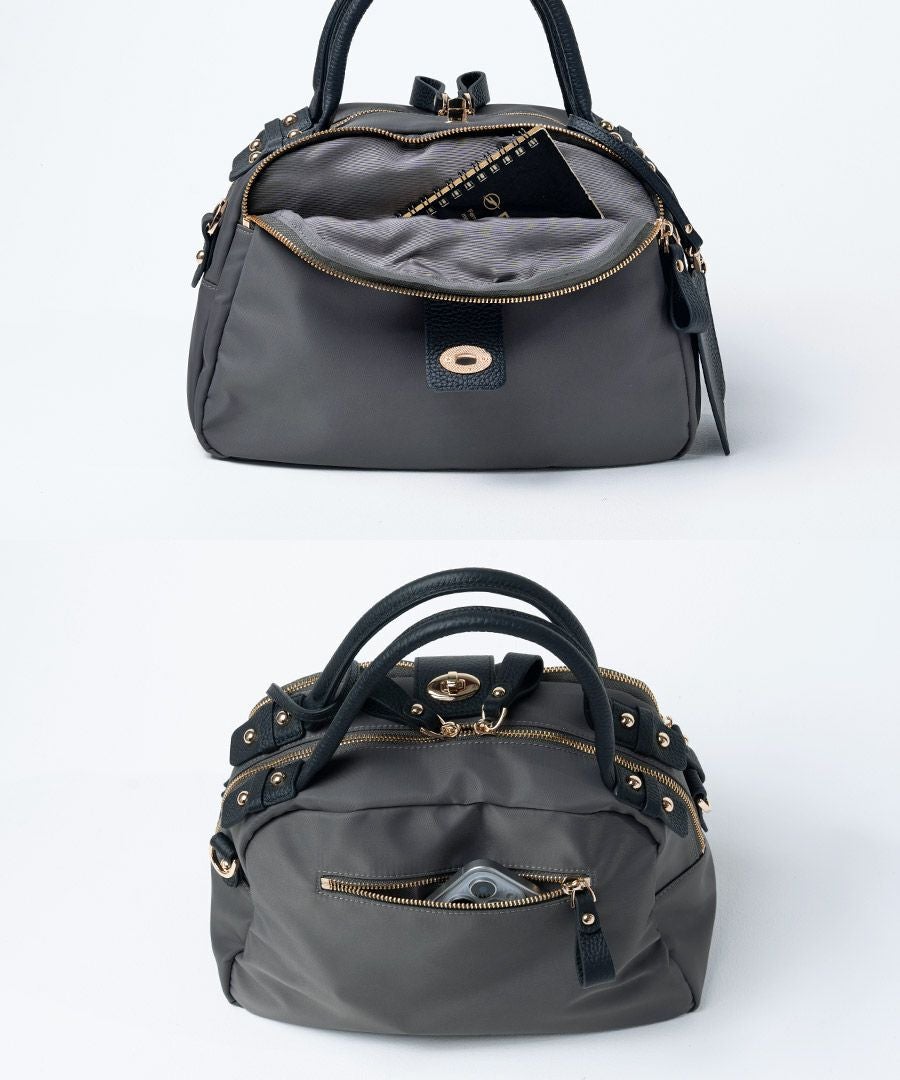 2way ナイロン トートバッグ ショルダーバッグ　Mini Nylon Loche ミニナイロンロシェ