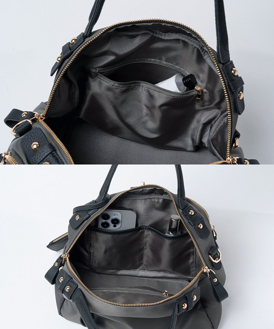 2way ナイロン トートバッグ ショルダーバッグ　Mini Nylon Loche ミニナイロンロシェ