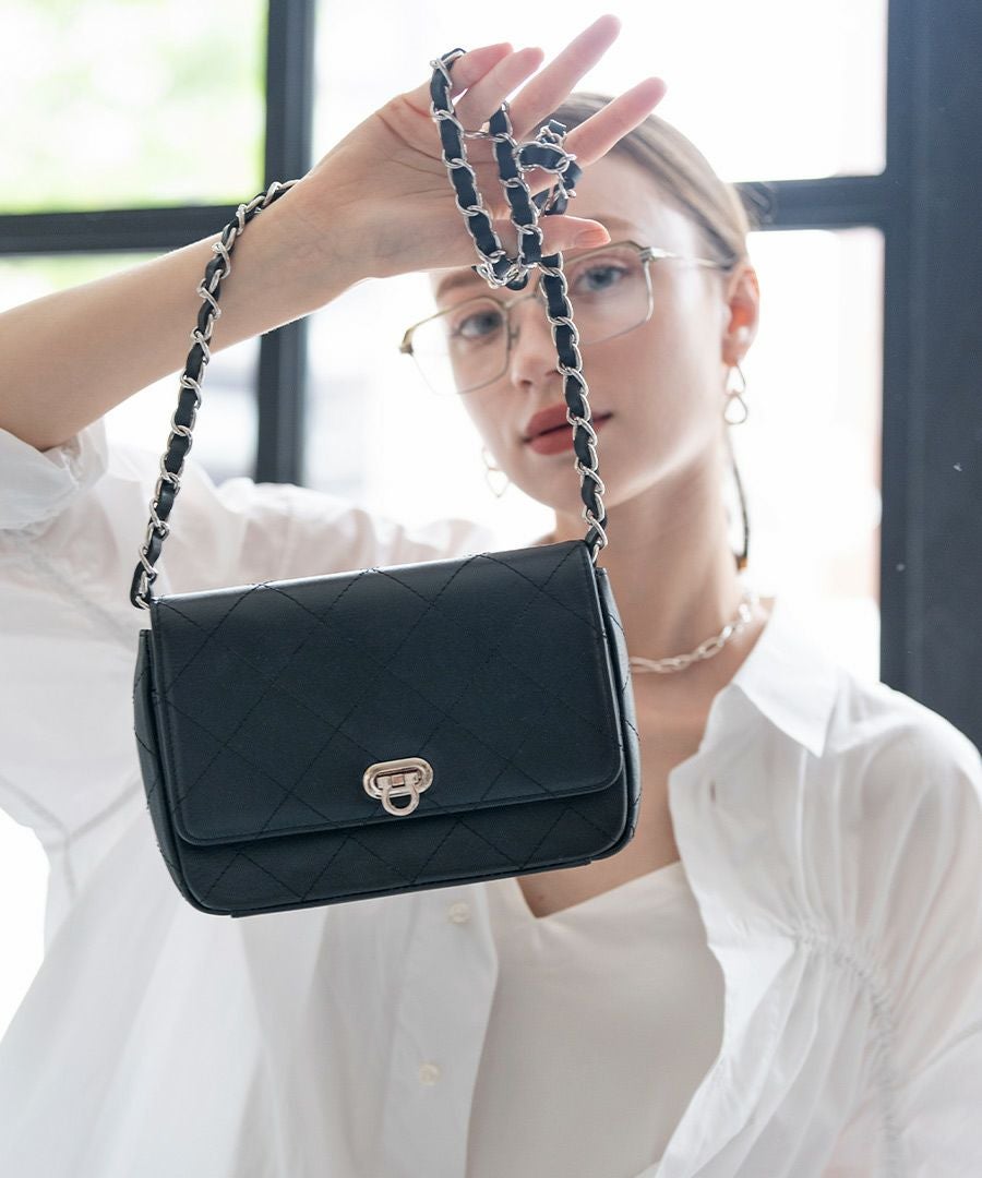 キルティングチェーンバッグ Baldone バルドーネ Sサイズ【第2世代・改良版】