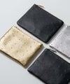 本革 ポーチ Dot leather pouch ドットレザーポーチ Mサイズ