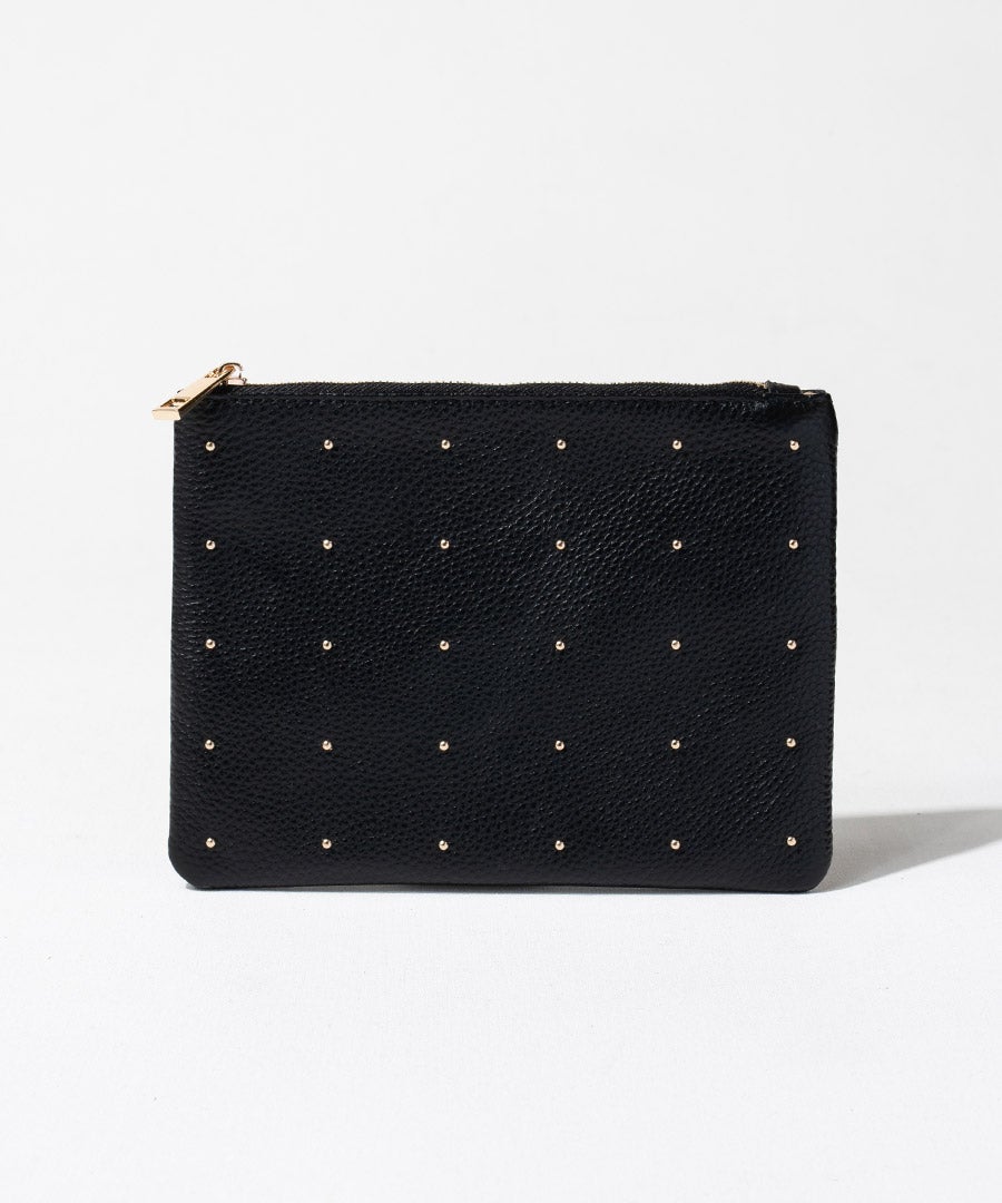 Dot leather pouch ドットレザーポーチ Mサイズ | HAYNI ( ヘイニ