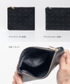 本革 ポーチ Dot leather pouch ドットレザーポーチ Mサイズ