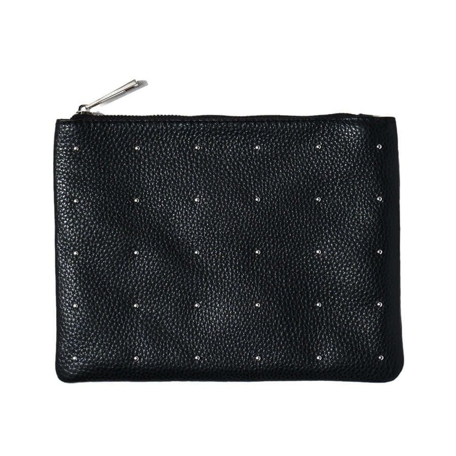 Dot leather pouch ドットレザーポーチ Mサイズ | HAYNI ( ヘイニ
