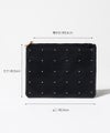 本革 ポーチ Dot leather pouch ドットレザーポーチ Mサイズ