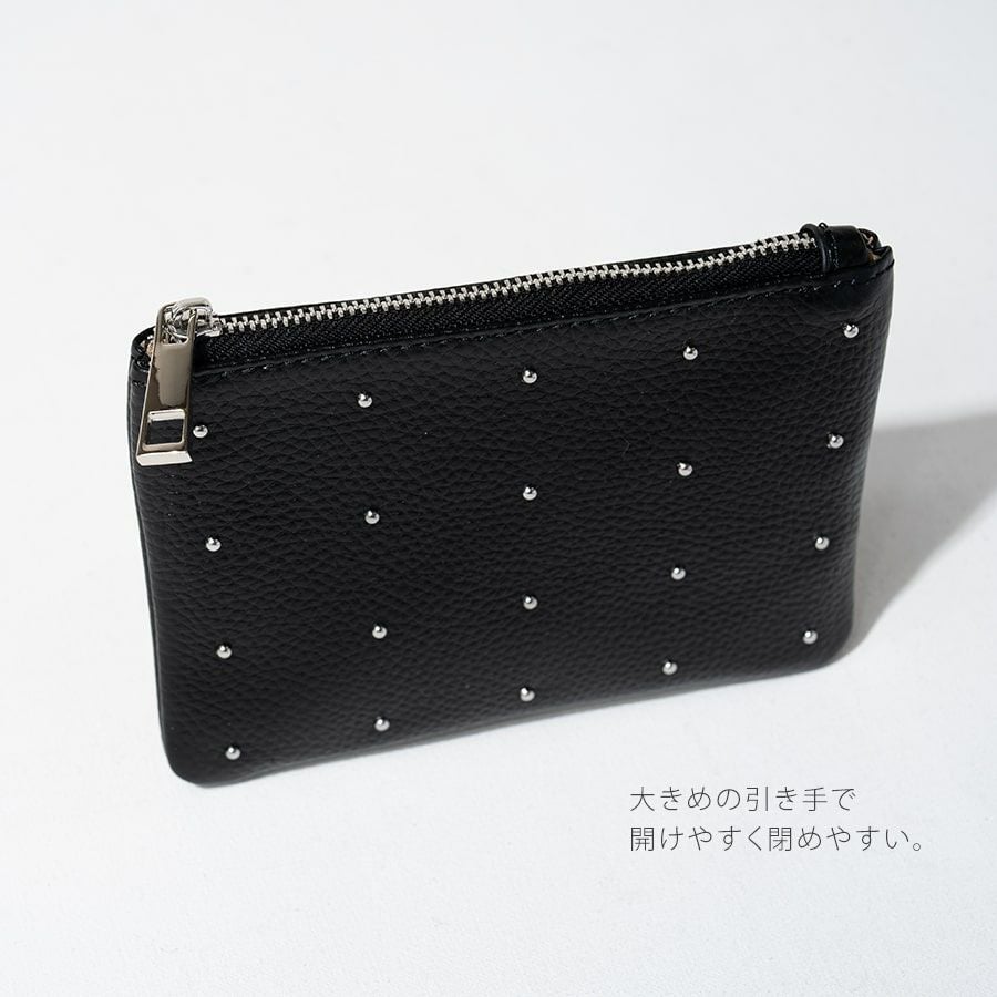 Dot leather pouch ドットレザーポーチ Sサイズ | HAYNI ( ヘイニ