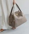 トラベルボストンバッグ Loche Quilted Boston Bag　ロシェキルティングボストン LLサイズ【改良版・第2世代】