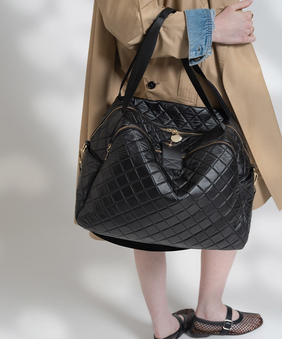 ボストンバッグ キルティング Loche Quilted Boston Bag ロシェキルティングボストン LLサイズ【第3世代・改良版】