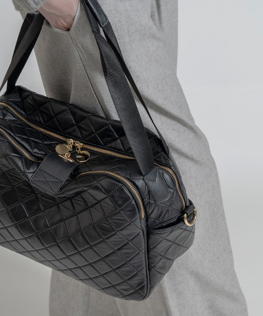 ボストンバッグ キルティング Loche Quilted Boston Bag ロシェキルティングボストン Lサイズ【第2世代・改良版】