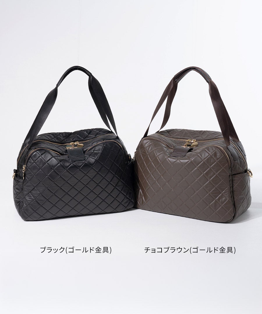 ボストンバッグ キルティング Loche Quilted Boston Bag ロシェキルティングボストン Lサイズ【第2世代・改良版】