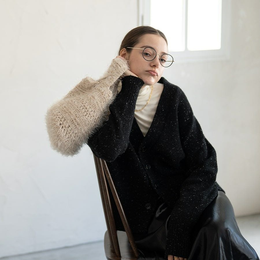 トートバッグ ニット トート レディース バッグ 大人 mixknit ミクスニット