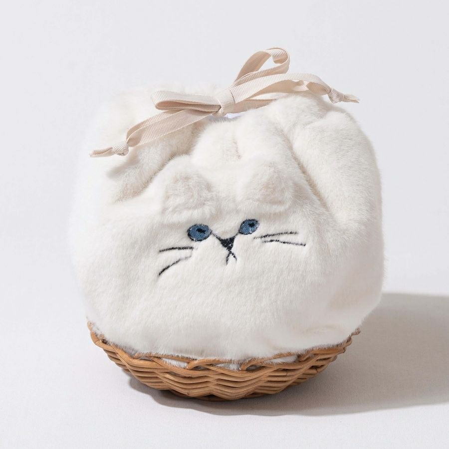 ねこモチーフ ファーショルダーバッグ minetpanifur ミネットパニファー