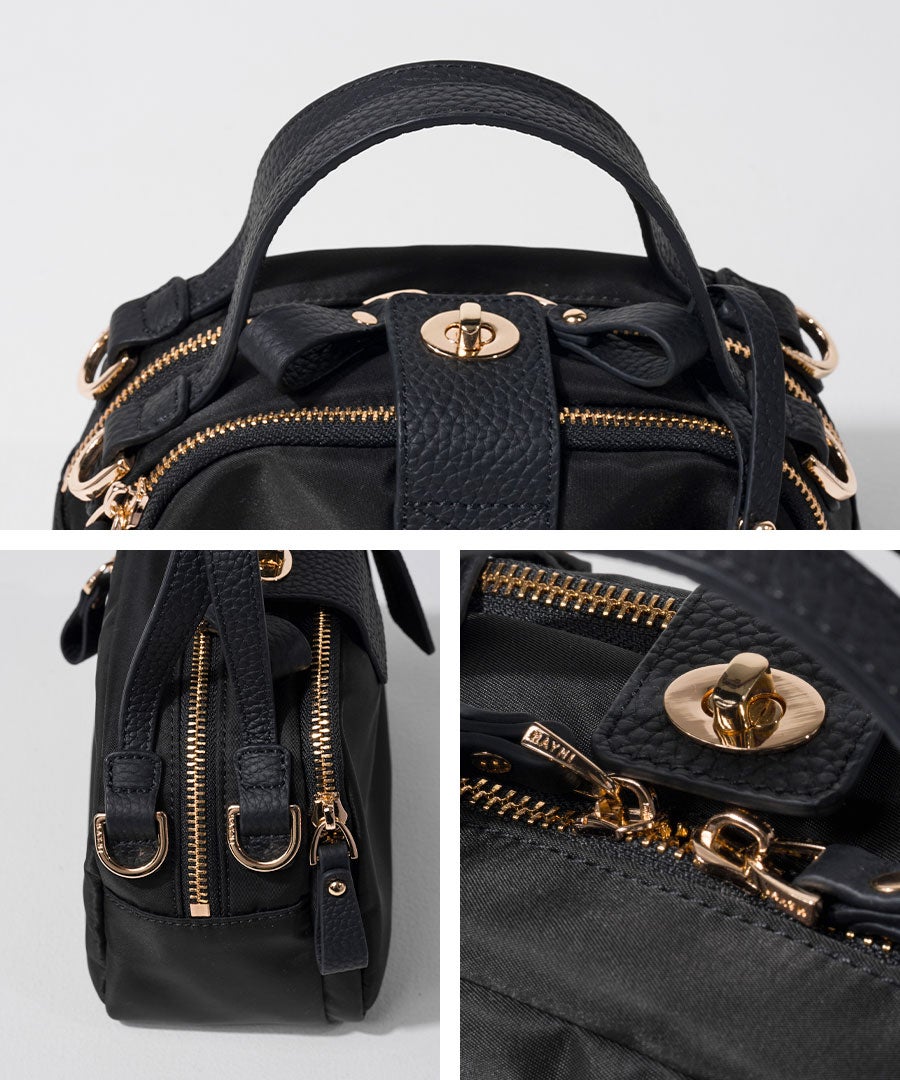 ナイロンバッグ はっ水 撥水 2way サイズ展開あり 第2世代・改良版 Baby Nylon Loche ベイビーナイロンロシェ