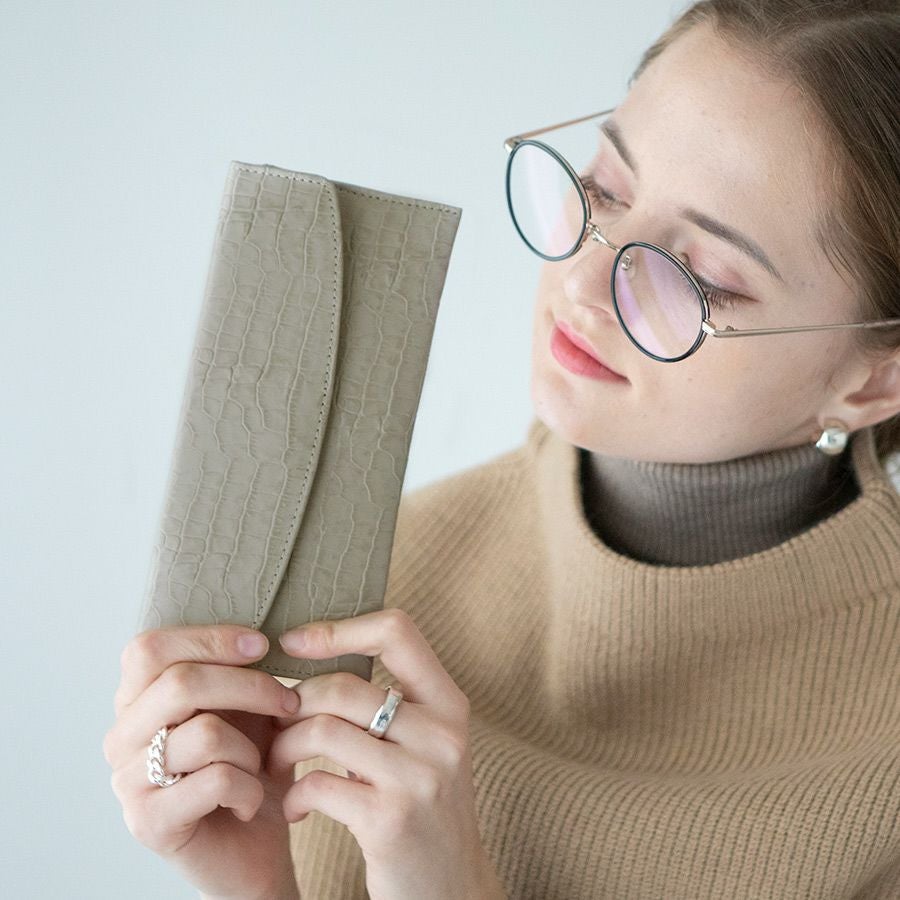 POMTATA ポンタタ クロコ型押し長財布 | HAYNI ( ヘイニ )《公式通販》