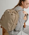 ナイロンバッグ はっ水 撥水 リュック デザイン展開あり Nylon Loche Ruck ナイロンロシェリュック【第2世代・改良版】 グレージュ(ゴールド金具)