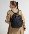 ナイロンバッグ はっ水 撥水 リュック デザイン展開あり Nylon Loche Ruck ナイロンロシェリュック【第2世代・改良版】 ブラック(ゴールド金具)