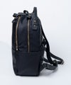 ナイロンバッグ はっ水 撥水 リュック デザイン展開あり Nylon Loche Ruck ナイロンロシェリュック【第2世代・改良版】 ブラック(ゴールド金具)