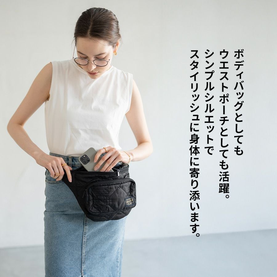 ginziウエストポーチ Zize fit ジゼフィット【PENDLETON(ペンドルトン)別注・在庫限り