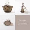 2way クリアバッグ PVC ビニールバッグ Luvinie ルビニエ