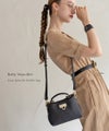 本革 ショルダーバッグ ミニバッグ Baby Marollet ベイビーマロエ ブラック