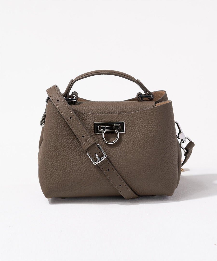 本革 ショルダーバッグ ミニバッグ Baby Marollet ベイビーマロエ ブラック