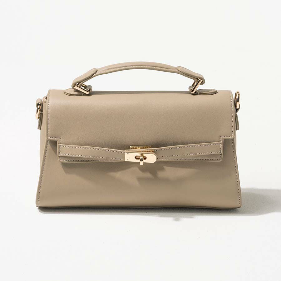 michanさんコラボ チェーン付属 3way ショルダーバッグ ハンドバッグ Linzy リンジー グレージュ