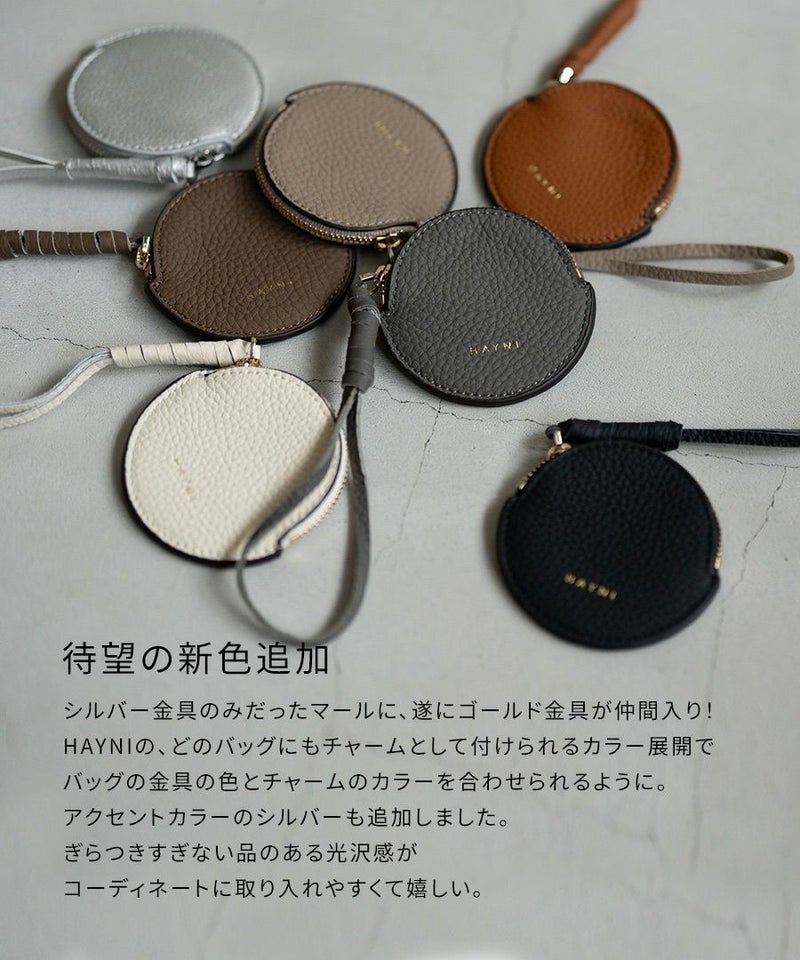 story 本革レザー バックパック キルティング ゴールドファスナー Marl 
