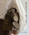本革 丸型 バッグチャーム コインケース Marl マール