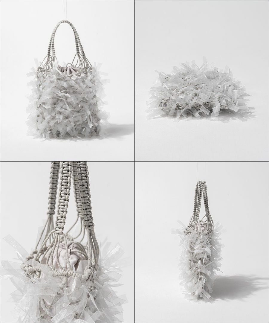 トートバッグ かごバッグ 巾着 レディース Papiliyo パピリオ