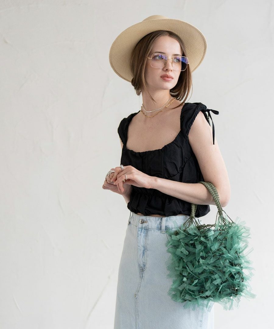 トートバッグ かごバッグ 巾着 レディース Papiliyo パピリオ