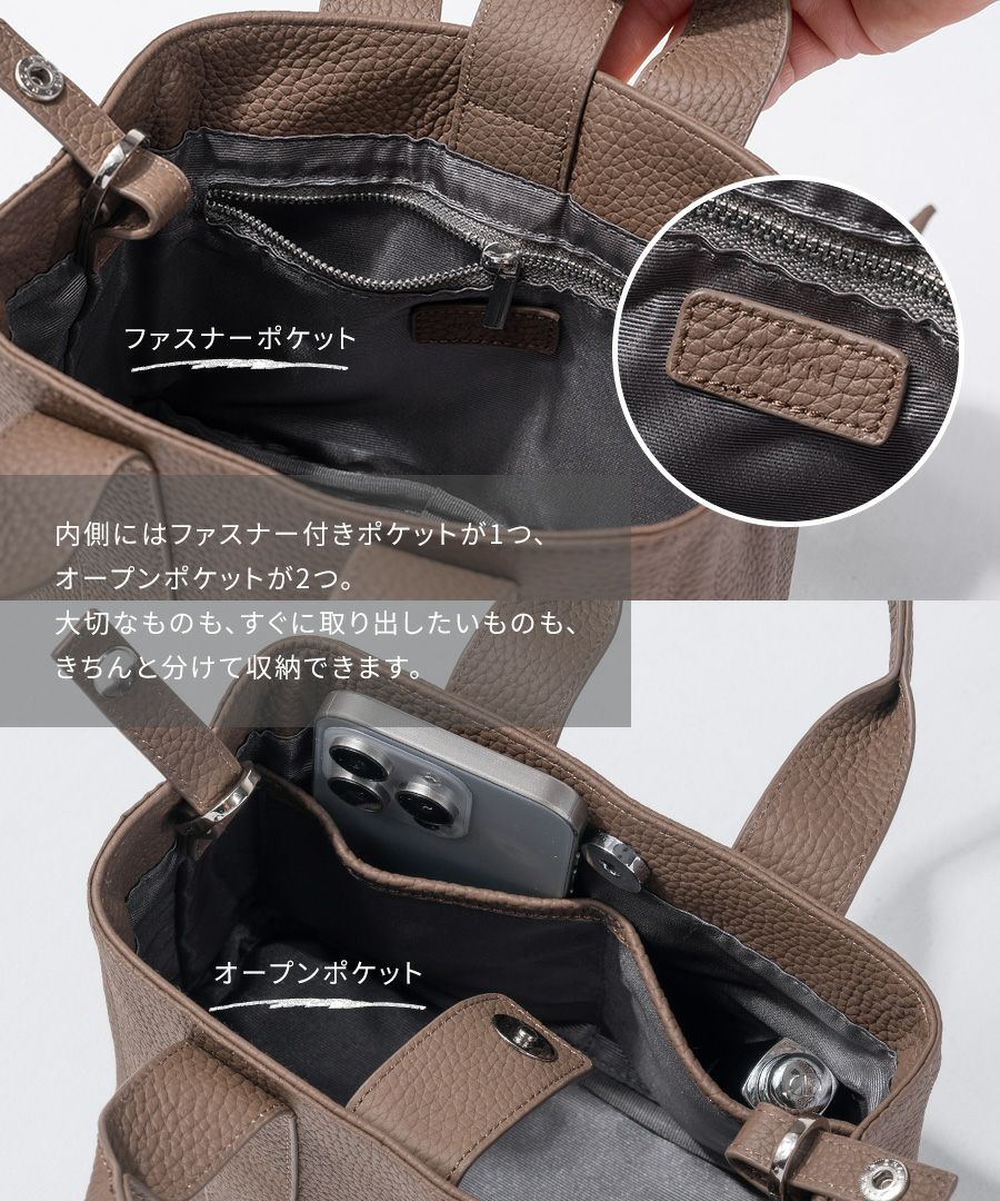 Baby Luziny ベイビールジニー 本革 2way ショルダーバッグ ハンドバッグ ミニ レディース 斜めがけ 大人