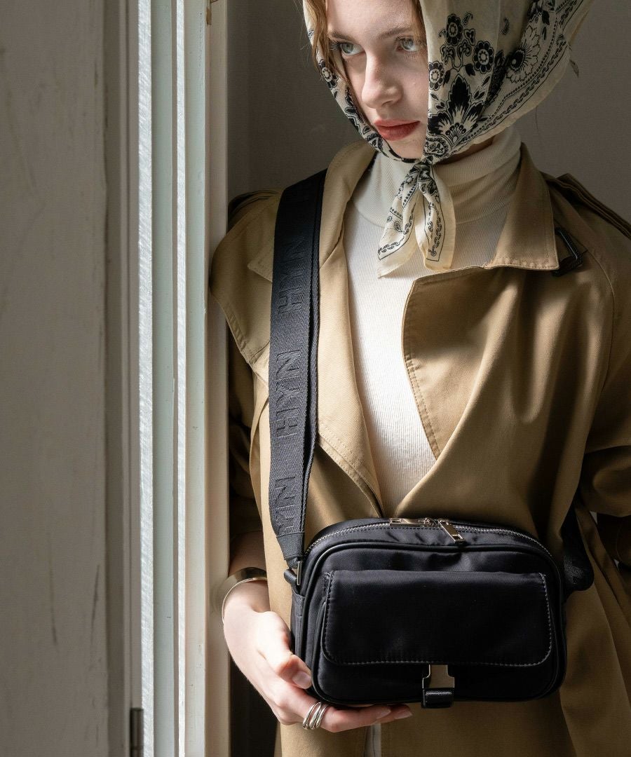 ショルダーバッグ 撥水 レディース 斜めがけ【Baby Lenum ベイビーレナム｜HAYNI ヘイニ】メッセンジャーバッグ ナイロン ナイロンバッグ