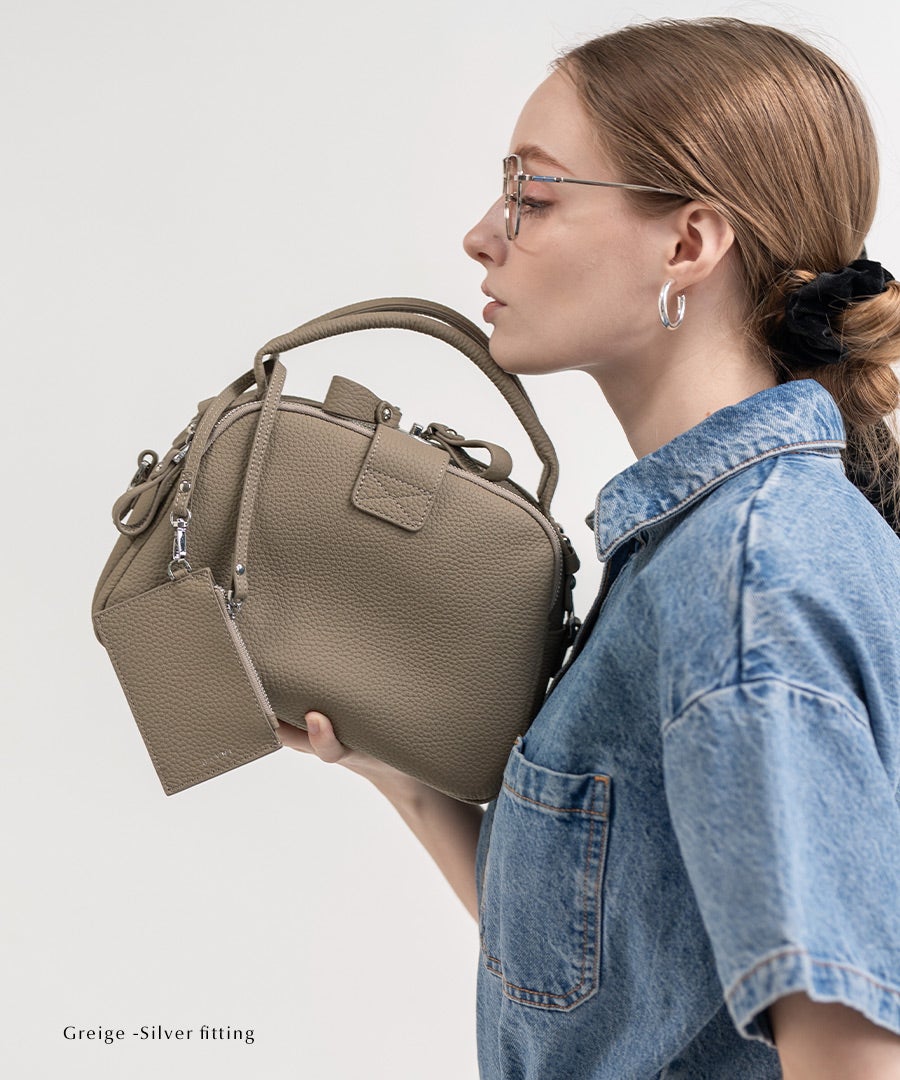 本革 ショルダーバッグ ハンドバッグ レディース 【Nene Loche ネネロシェ｜HAYNI ヘイニ】ボストンバッグ 