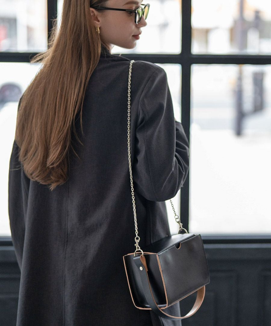 本革 Tideway タイドウェイ バニティバッグ　TIDEWAY vanityboxbag タイドウェイ バニティボックスバッグ