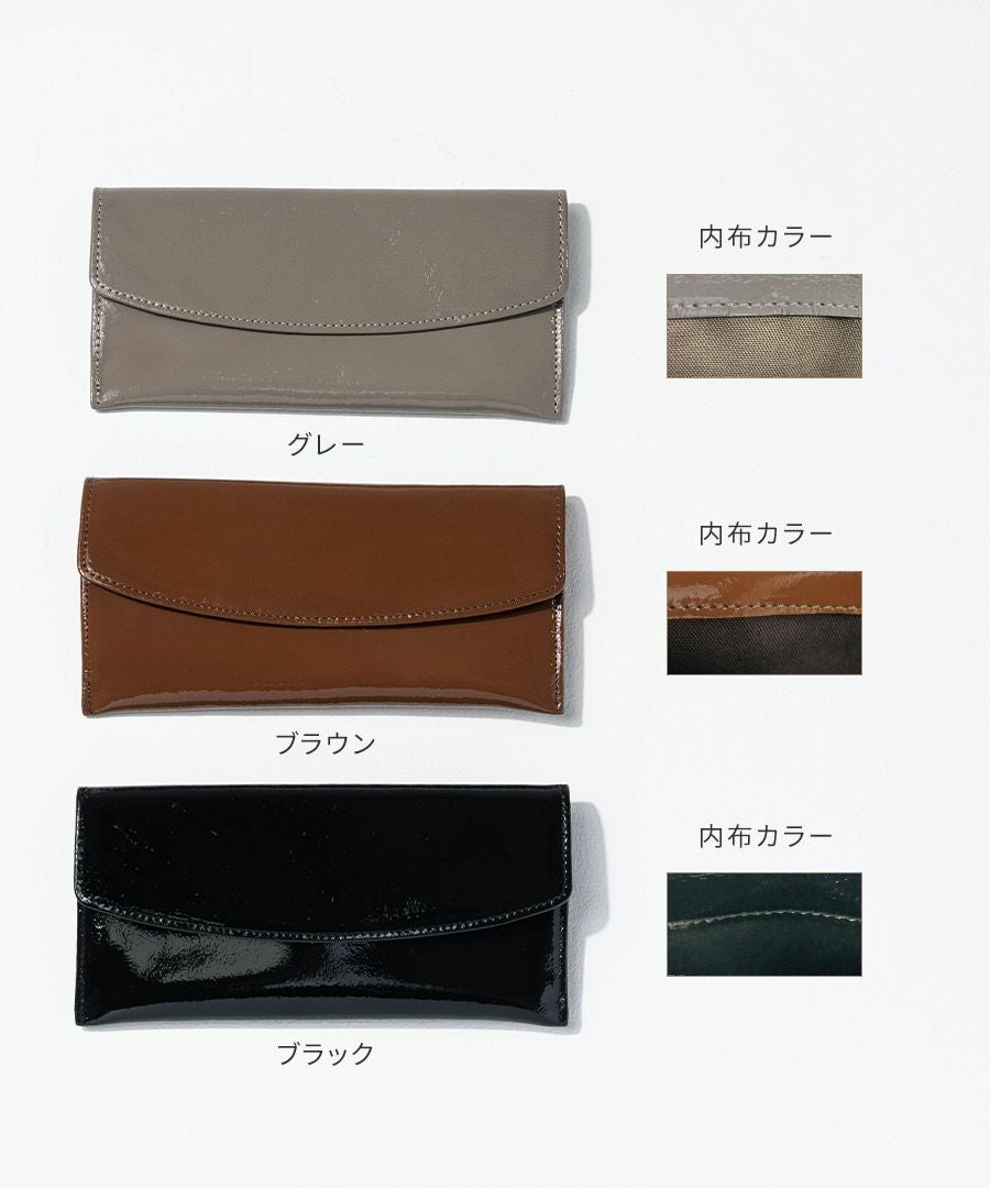 POMTATA ポンタタ ロングウォレット 長財布 エナメル | HAYNI ( ヘイニ