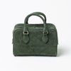 本革 スエード ミニボストンバッグ Baby Donusa ベイビードヌサ モスグリーン