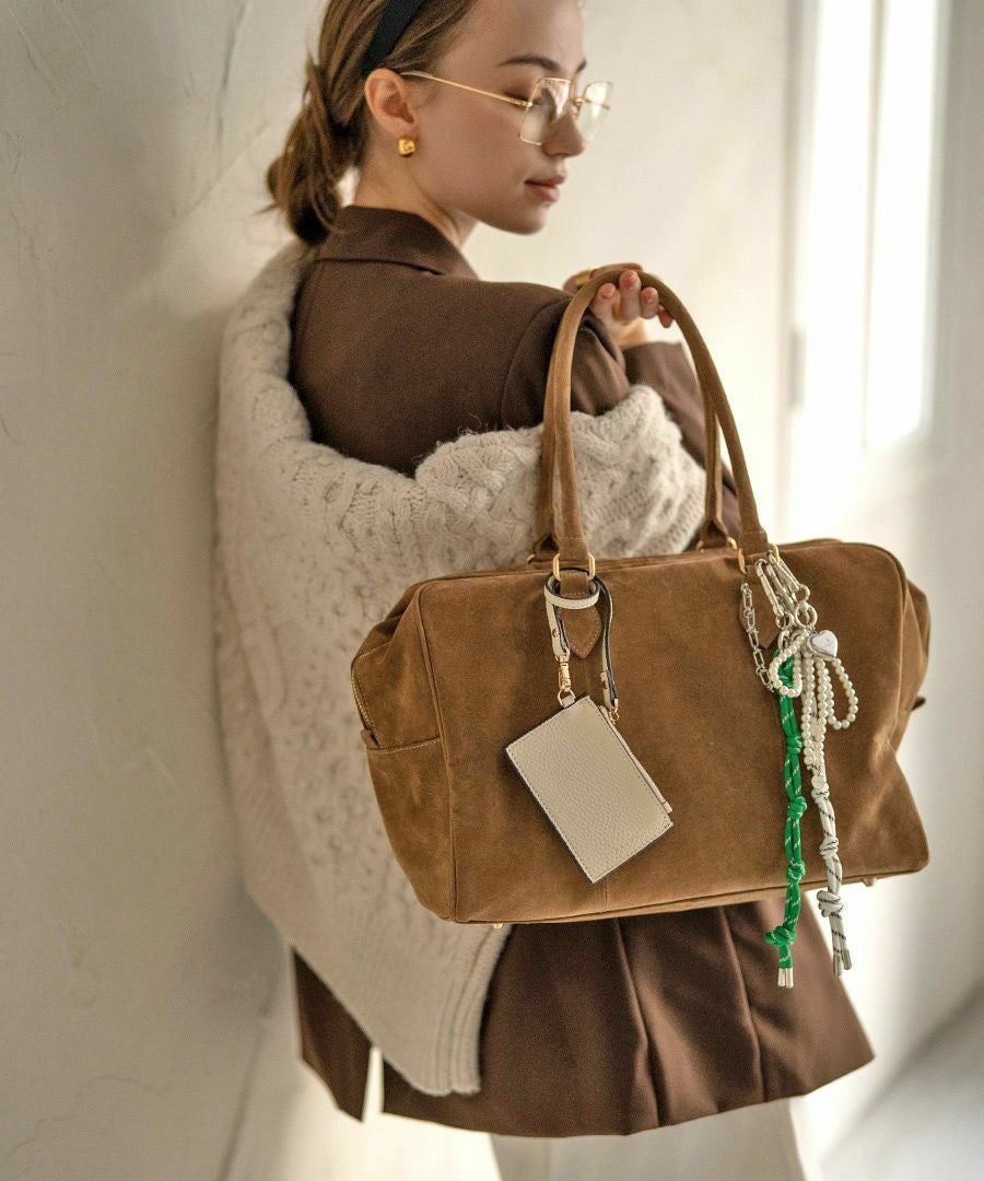 本革 スエード ボストンバッグ Donusa ドヌサ【第1世代・復刻版・在庫限り】