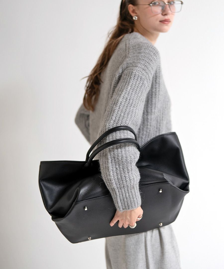 本革トートバッグ メゾンヘイニ レディースバッグ メンズバッグ Vinnen noir ヴィネノワール｜MAISON HAYNI